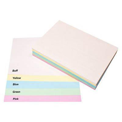 Quill Xl Multioffice Coloured A4 Copy Paper 80Gsm Pastel Assorted Pack 500 Sheets 100850144 - SuperOffice