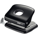Rapid 2 Hole Punch Black 20 Sheet Capacity 23256400 - SuperOffice