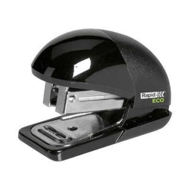 Rapid Eco Mini Stapler Recycled 10 Sheet Black 24846201 - SuperOffice