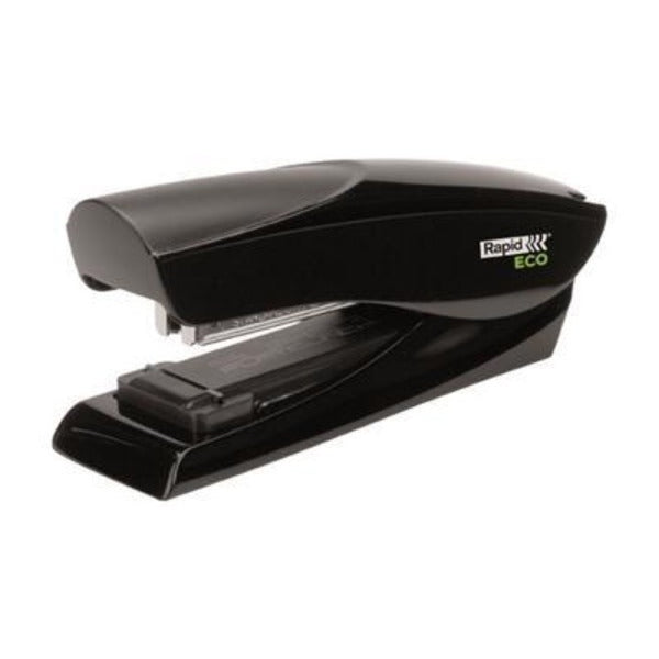 Rapid Eco Stapler Full Strip Black 0358860 - SuperOffice