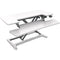 Rapid Flux Electric Height Adjustable Desk Riser 950 X 415Mm White RF2W - SuperOffice