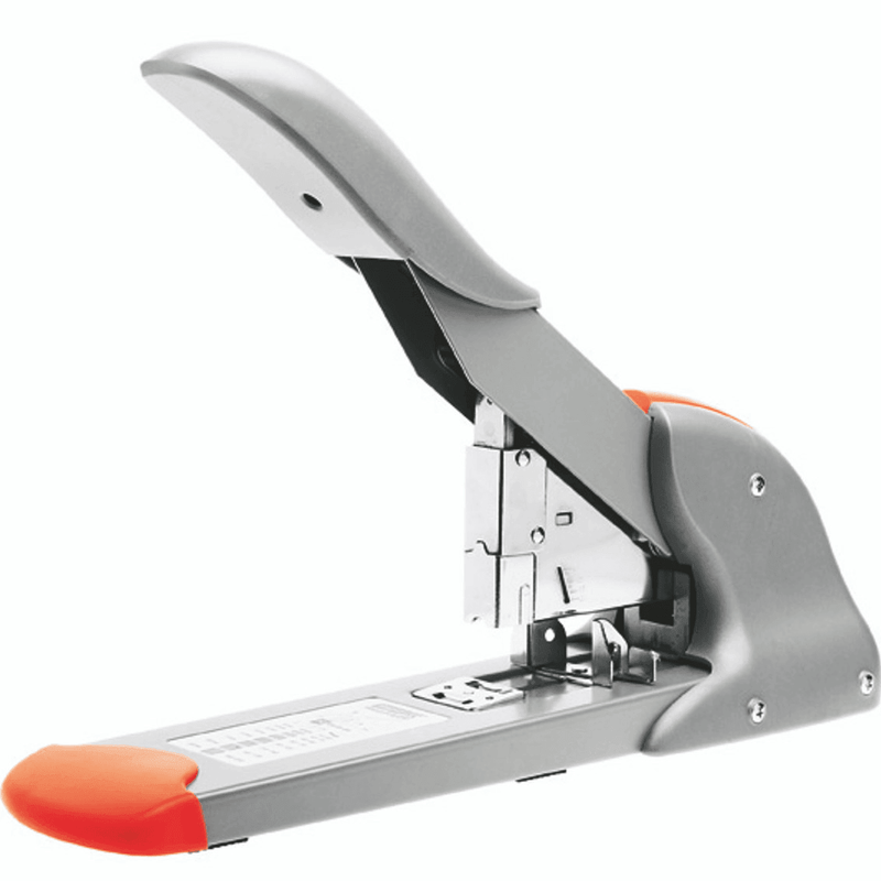 Rapid HD210 Heavy Duty Stapler Silver/Orange 0179960 - SuperOffice