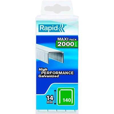 Rapid High Performance Staples 140/14 Box 2000 5000243 - SuperOffice