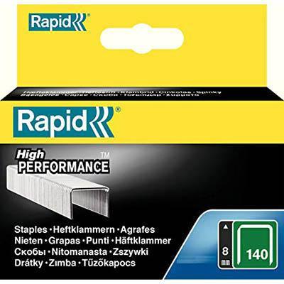 Rapid High Performance Staples 140/8 Box 2000 5000240 - SuperOffice