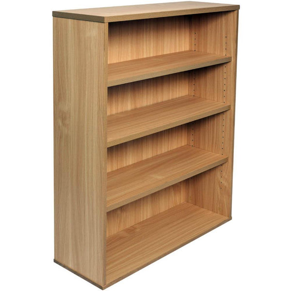 Rapid Span Bookcase 3 Shelf 900 X 315 X 1200Mm Beech SPBC12B - SuperOffice