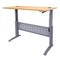 Rapid Span Electric Height Adjustable Desk 1500 X 700Mm Beech/Silver SE-157SB - SuperOffice