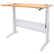 Rapid Span Electric Height Adjustable Desk 1800 X 700Mm Beech/White SE187WB - SuperOffice