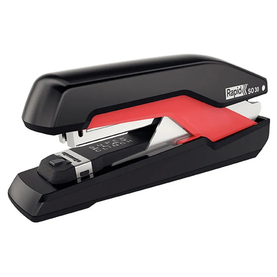 Rapid Stapler Full Strip S030 Black/Red | SuperOffice