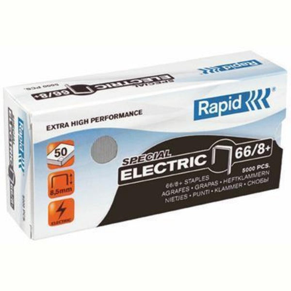 Rapid Strong Staples 66/8 Box 5000 24868000 - SuperOffice