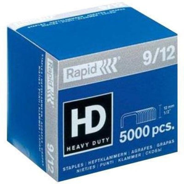 Rapid Strong Staples 9/12 Box 5000 24871400 - SuperOffice