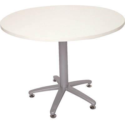 Rapid Vibe 4 Star Table 900Mm White RSRT9WS - SuperOffice
