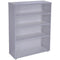 Rapid Vibe Bookcase 3 Shelf 900 X 315 X 1200Mm Grey SPBC12G - SuperOffice