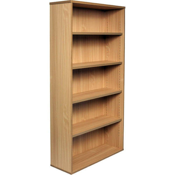Rapid Vibe Bookcase 4 Shelf 900 X 315 X 1800Mm Beech SPBC18B - SuperOffice