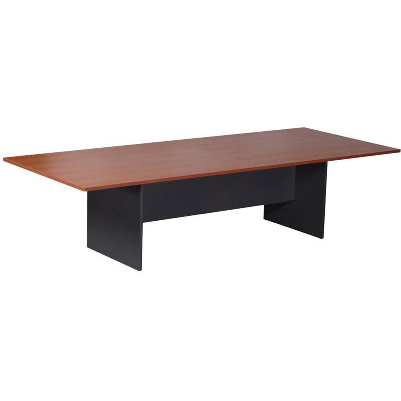 Rapid Worker Boardroom Table 3200 X 1200Mm Cherry/Ironstone CBT3212C - SuperOffice