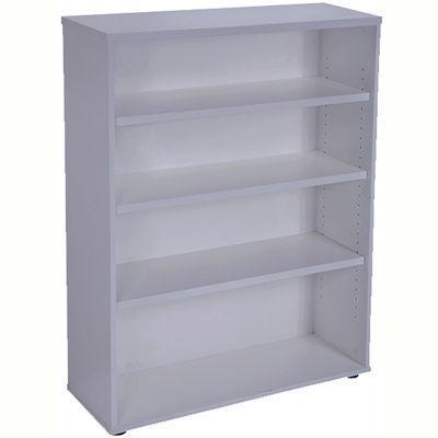Rapid Worker Bookcase 3 Shelf 900 X 315 X 1200Mm Grey CBC12G - SuperOffice