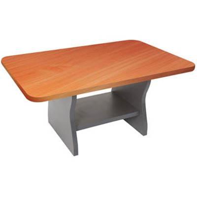 Rapid Worker Coffee Table 900 X 600Mm Cherry/Ironstone CT96 C/I - SuperOffice