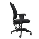 Rapidline AM100 Operator Chair Medium Back Mesh Black AM100 BK - SuperOffice