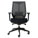Rapidline Arco Operator Chair Mesh Back Black ARCO BL - SuperOffice
