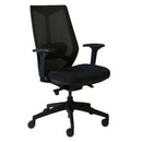Rapidline Arco Operator Chair Mesh Back Black ARCO BL - SuperOffice