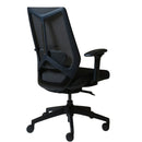 Rapidline Arco Operator Chair Mesh Back Black ARCO BL - SuperOffice