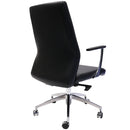 Rapidline CL3000M Executive Chair Medium Back Slimline Black CL3000M BL - SuperOffice