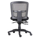 Rapidline Ergo Task Operator Chair Heavy Duty Mesh Black ERGO TASK - SuperOffice