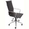 Rapidline Executive Chair High Back Infinite Tilt Lock Chrome Frame Pu Black PU605H - SuperOffice