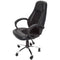 Rapidline Executive Chair High Back Single Point Lock With Chrome Base Pu Black CL410 - SuperOffice