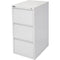 Rapidline Filing Cabinet 3 Drawer 464 X 620 X 980Mm Flat Pack Silver Grey RFC3SG - SuperOffice
