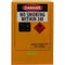 Rapidline Flammable Liquids Cabinet 30 Litre 800 X 505 X 465Mm Yellow FC30L - SuperOffice