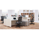 Rapidline Gesture Back Task Chair Medium Mesh Light Grey Black GTC BK - SuperOffice