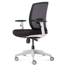 Rapidline Luminous Promesh Operator Office Chair White Black LUMINOUS TASK - SuperOffice