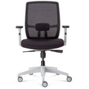 Rapidline Luminous Promesh Operator Office Chair White Black LUMINOUS TASK - SuperOffice