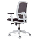Rapidline Luminous Promesh Operator Office Chair White Black LUMINOUS TASK - SuperOffice