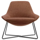 Rapidline Lutie Cross Lounge Chair Rust LUTIE CROSS RUST - SuperOffice