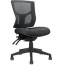 Rapidline Milan Mesh Chair Medium Back Black Milan MB BL - SuperOffice