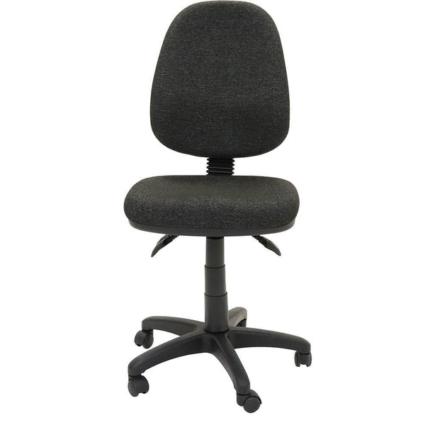 Rapidline Operator Chair High Back 3 Lever Charcoal EC070CHCH - SuperOffice