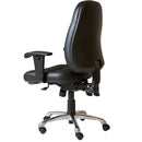 Rapidline PU300 Chair High Back PU Leather Black PU300 - SuperOffice