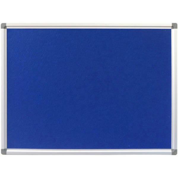 Rapidline Standard Pinboard 1200 X 1200 X 15Mm Blue PIN1212B - SuperOffice