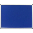 Rapidline Standard Pinboard 1500 X 900 X 15Mm Blue PIN159B - SuperOffice