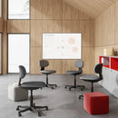 Rapidline Yoyo Swivel Task Chair Dark Grey YOYO CHAIR DG - SuperOffice