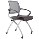 Rapidline Zoom Training and Conference Chair Black ZOOM BL - SuperOffice