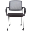 Rapidline Zoom Training and Conference Chair Black ZOOM BL - SuperOffice