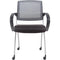 Rapidline Zoom Training And Conference Chair Mesh Back Black/Grey ZOOMBK - SuperOffice