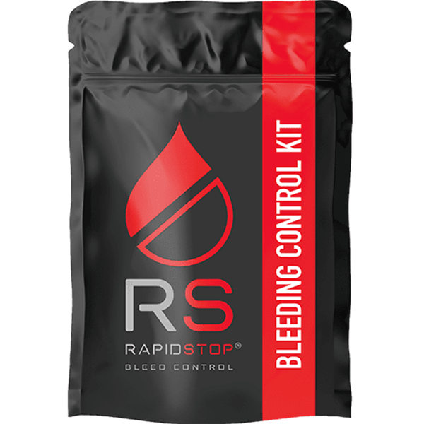 RAPIDSTOP Medium Bleed Bleeding Control Pack Kit Set Tourniquet RSK411 - SuperOffice