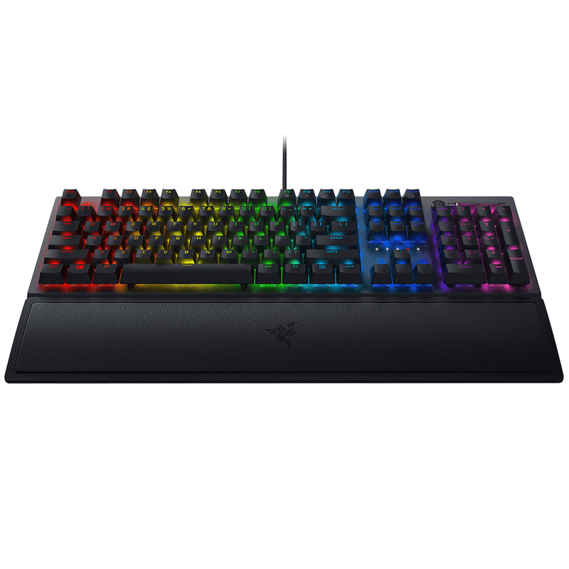Razer BlackWidow V3 Mechanical Yellow Switch Gaming Keyboard RGB Wrist Rest RZ03-03541900-R3M1 - SuperOffice