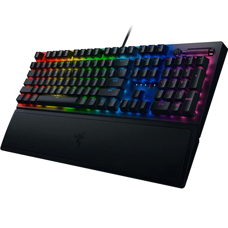 Razer BlackWidow V3 Mechanical Yellow Switch Gaming Keyboard RGB Wrist Rest RZ03-03541900-R3M1 - SuperOffice