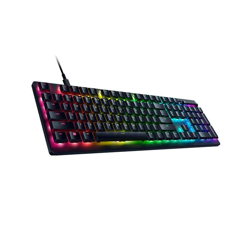Razer DeathStalker V2 Mechanical Gaming Keyboard Linear Optical (Red Switch) RGB Black RZ03-04500100 - SuperOffice