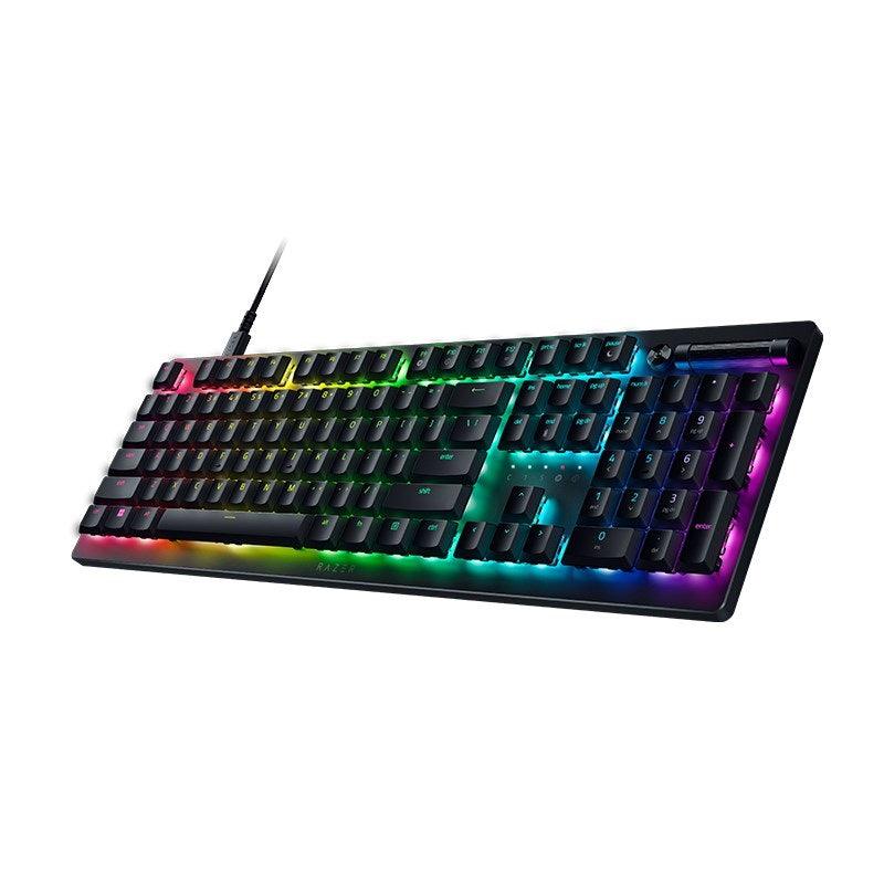 Razer DeathStalker V2 Mechanical Gaming Keyboard Linear Optical (Red Switch) RGB Black RZ03-04500100 - SuperOffice