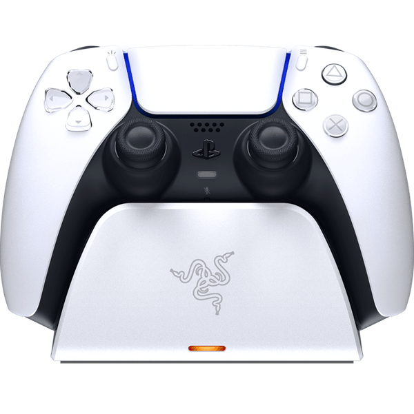 Razer Quick Charging Stand for PlayStation 5 PS5 DualSense Controller White RC21-01900100 - SuperOffice